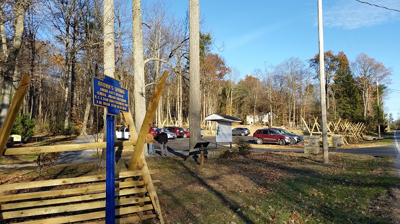 Monterey Pass Battlefield Park adds new parking area.