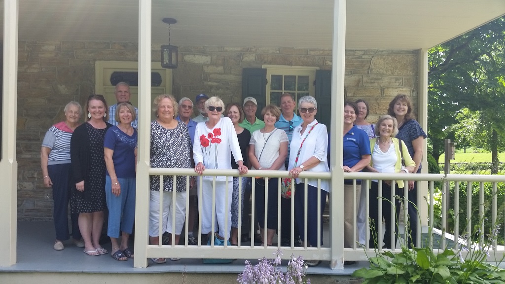 Fifteen CTAs took part in the Waynesboro-Mercersburg fam tour.