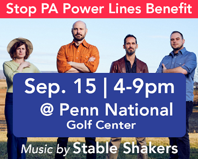 Benefit at Penn National Golf Supports Effort to Stop PA Power Line Project
