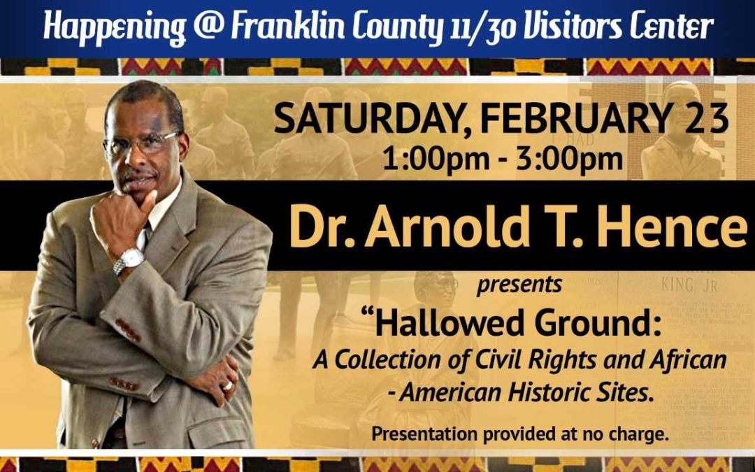 February Speaker–Dr. Arnold Hence–Set For February 23