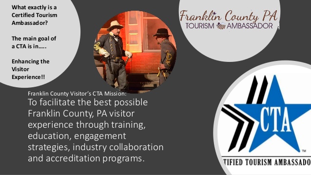 Time For Franklin County Certified Tourism Ambassadors To Renew