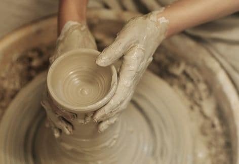 David Stoner House or Barn, Throwing Pots, Past & Present