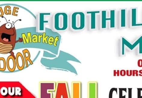 2nd Annual Fall Celebration at Foothill Flea Market