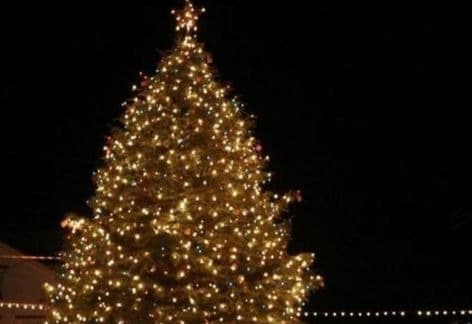 Greencastle Heritage Christmas – Tree Placed in the Square