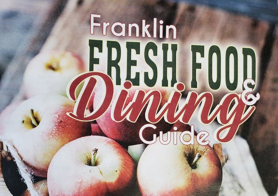Foodies Love Franklin Fresh Food & Dining Guide