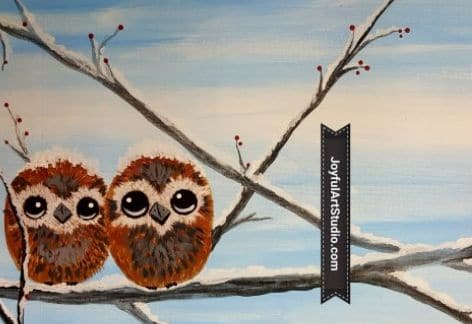 Baby Owls – 2021 -*Online* at Joyful Arts Studio