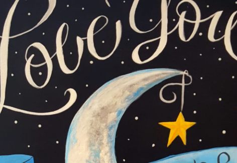 Love You to the Moon & Back – *Online* 2021, Joyful Arts Studio