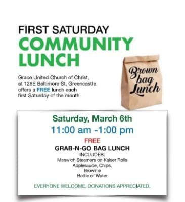 Grace United Church of Christ First Saturday Community Lunch