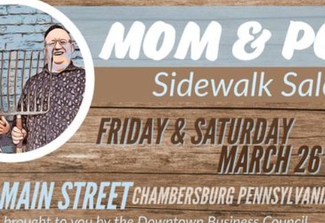 Mom & Pop Sidewalk Sales, Downtown Chambersburg