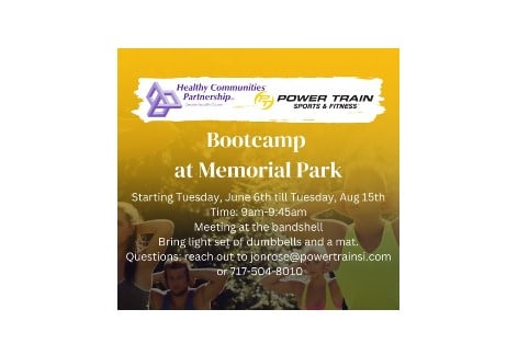 Bootcamp at Memorial Park, Chambersburg