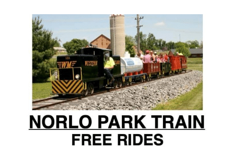 Norlo Park Train, 2023 Summer Schedule