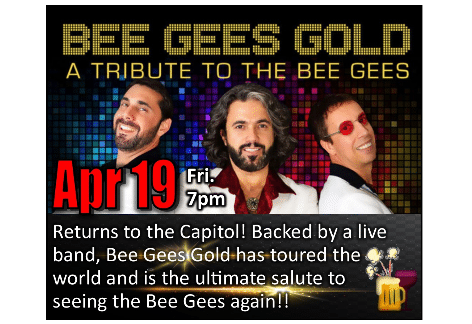 BEE GEES GOLD, Capitol Theatre Chambersburg