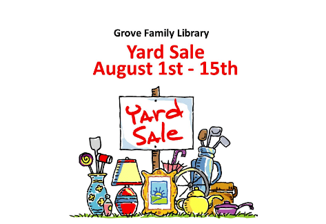 Yard Sale, Grove Family Library Chambersburg