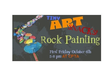 Rock Painting Tiny Art Snack at Council For The Arts Chambersburg