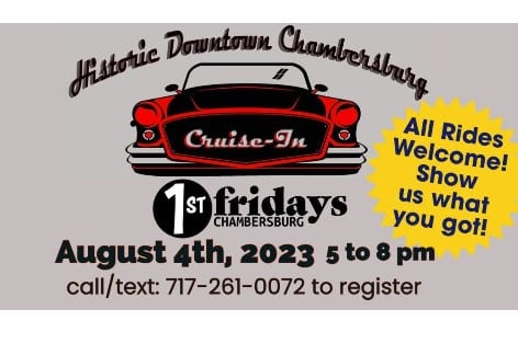 Cruise In 2023, Downtown Chambersburg