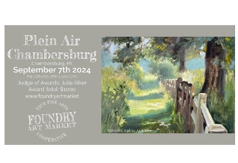 Plein Air Chambersburg Quick Draw Competition and Exhibit | Chambers Fort Park