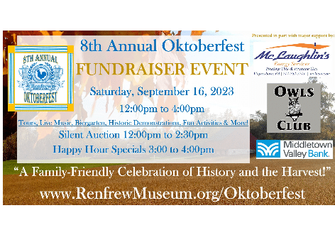 8th Annual Oktoberfest Fundraiser Renfrew Museum and Park, Waynesboro