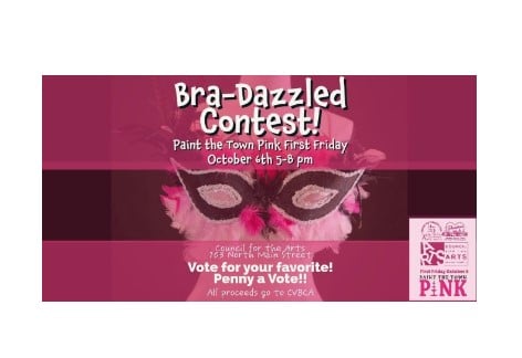 Bra-Dazzled Contest, Council For The Arts in Downtown Chambersburg