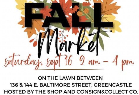 Fall Market on the Lawn, Greencastle