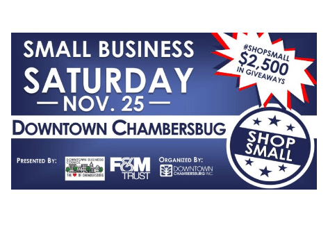 Small Business Saturday, Downtown Chambersburg