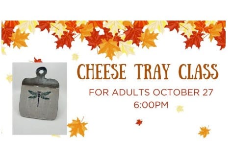 Cheese Tray Class, Ceramics Arts Center of Waynesboro