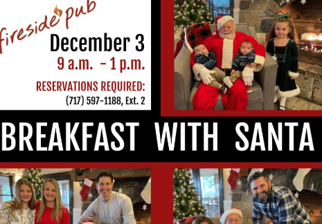 Breakfast w/Santa | Fireside Pub, Greencastle