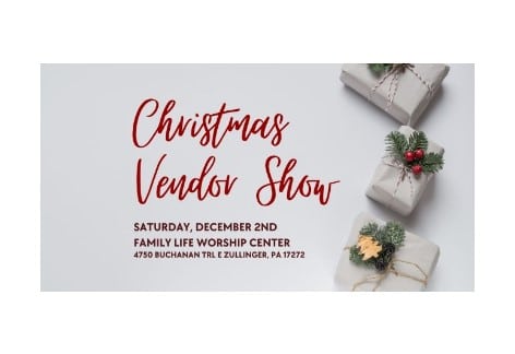 Christmas Indoor Vendor Show, Family Life Worship Center