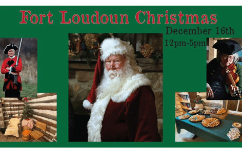 Fort Loudoun Christmas, Historic Fort Loudoun Fort