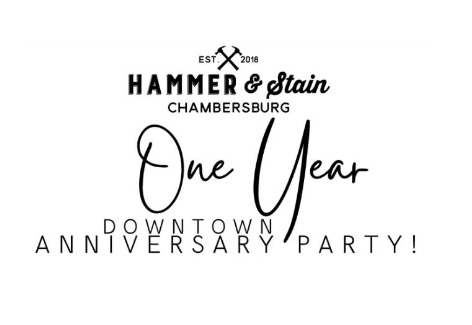 One Year Anniversary Celebration, Hammer & Stain | Chambersburg