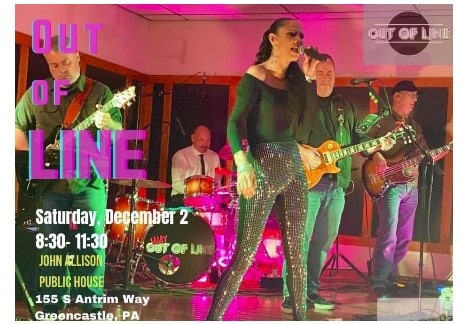 Live Music from Out of Line | John Allison Public House