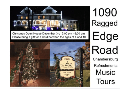 Christmas Open House | The Inn at Ragged Edge, Chambersburg