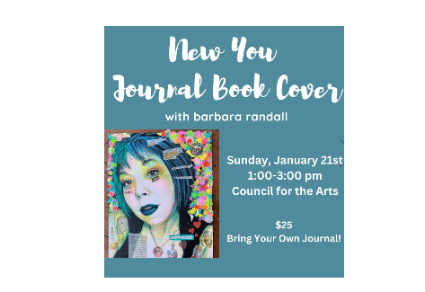New You Journal Book Cover with Barbara Randall | Council for the Arts, Chambersburg