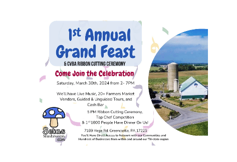 1st Annual Grand Feast & CVBA Ribbon Cutting Ceremony | Setas Mushrooms