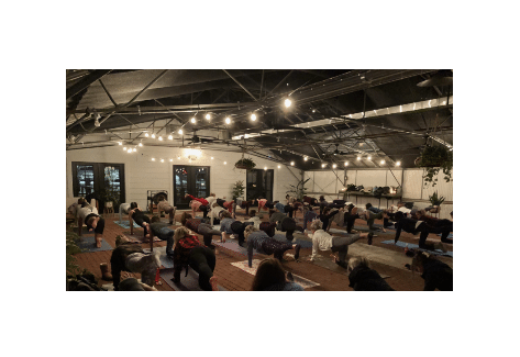 Yoga in the Greenhouse | Grayce Gardens, Chambersburg