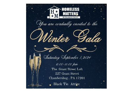 Homeless Matters Black Tie Winter Gala | Grant Street Loft, Chambersburg