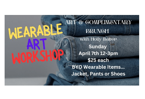 Wearable Art Workshop & Complimentary Brunch with Holly Baker | Council For The Arts, Chambersburg
