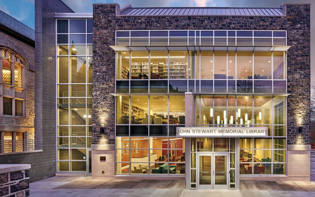 Beautiful, newly renovated Wilson College Library
