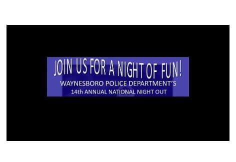 Waynesboro Police Department’s 14th Annual National Night Out | Memorial Park, Waynesboro