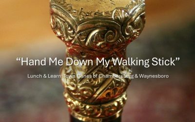 Lunch & Learn Spotlights the Tradition of Town Canes