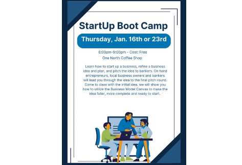 StartUp Boot Camp: Kickstart Your Business Journey | One North Coffee Shop, Mercersburg