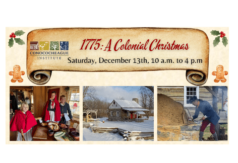 1775: A Colonial Christmas |  Conococheague Institute, Mercersburg