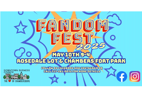 Fandom Fest 2025 | Chambers Fort Park, Chambersburg
