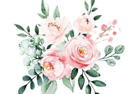 Dreamy Watercolor Florals | Grayce Gardens, Chambersburg