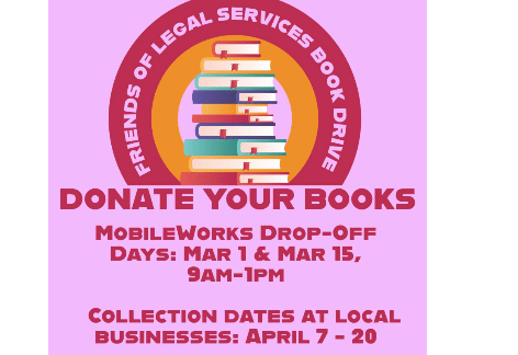 Book Drive Drop Off Day | MobileWorks, Chambersburg