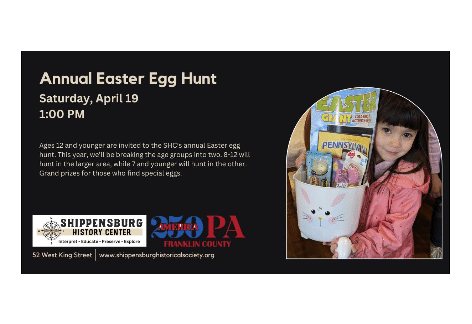 Easter Egg Hunt | Shippensburg History Center, Shippensburg