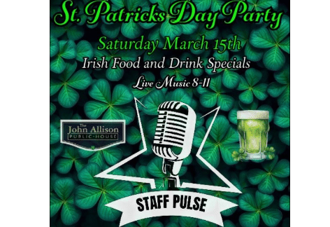 St. Patrick’s Day Party 2025! | John Allison Public House, Greencastle