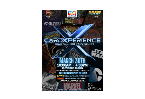 CardXperience: Premier TCG & Non-Sports Card Expo | Scotland Community Center, Chambersburg