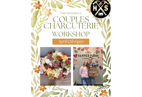 Couples Charcuterie Workshop | Hammer & Stain, Chambersburg