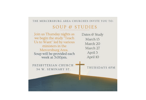 Soup & Studies | Presbyterian Church, Mercersburg
