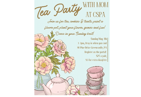 Tea Party with Mom | Clarissa’s School of Performing Arts, Greencastle